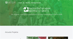 Desktop Screenshot of hg-nachhaltigkeit.de